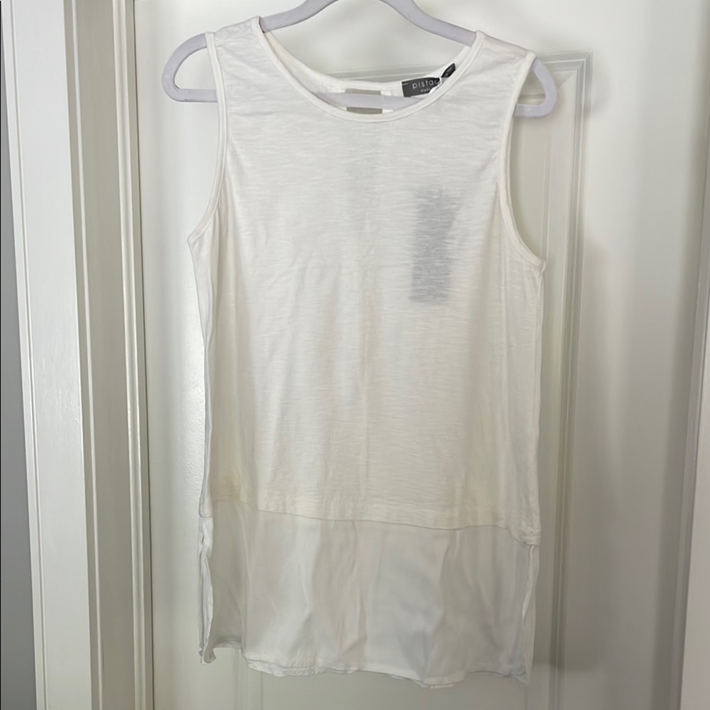 Pistache Cream Tank Top - Picture 2 of 7
